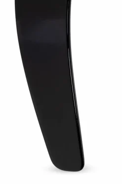 Versace BLACK Headband with shimmering crystals