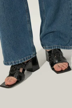 Versace BLACK Heeled sandals