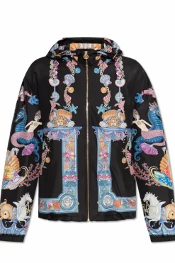 Versace BLACK Hooded jacket