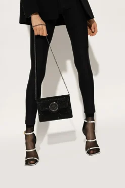 Versace BLACK 'La Medusa' clutch