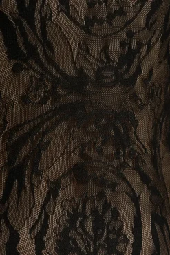 Versace BLACK Lace bodysuit