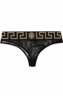 Versace BLACK Lace panties