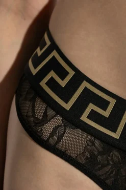 Versace BLACK Lace panties