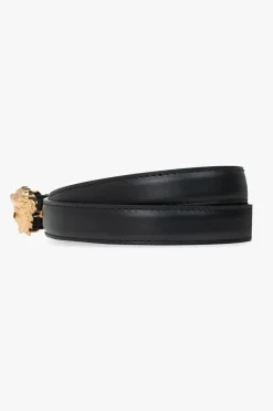 Versace BLACK Leather belt