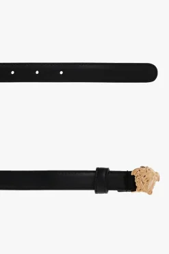 Versace BLACK Leather belt