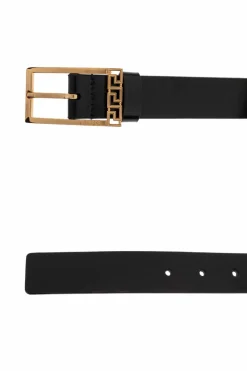 Versace BLACK Leather belt
