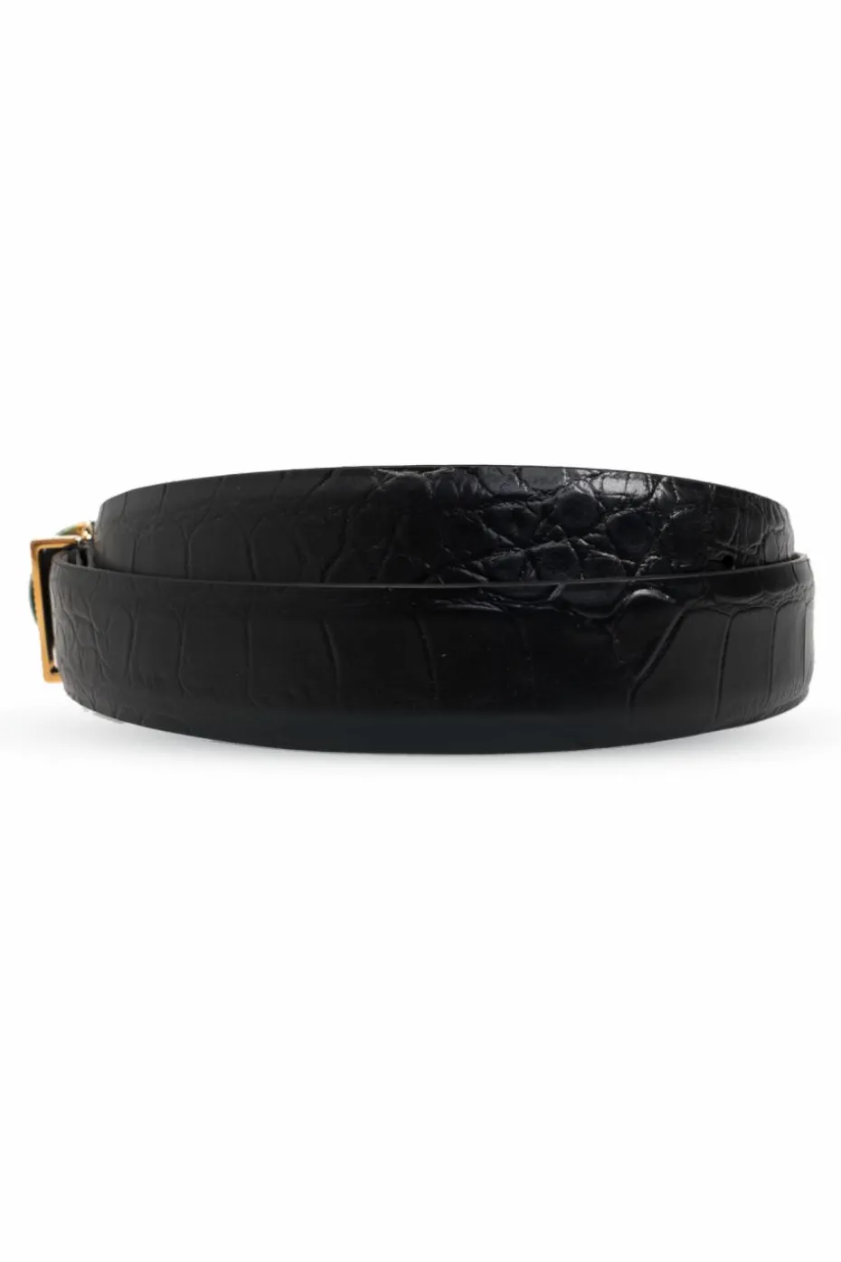 Versace BLACK Leather belt