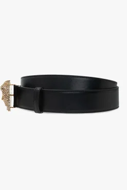 Versace BLACK Leather belt