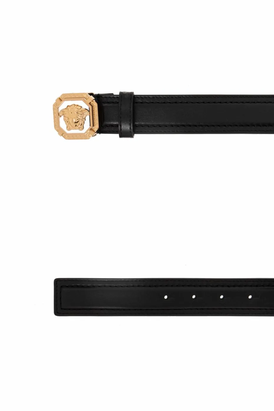 Versace BLACK Leather belt