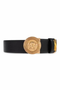 Versace BLACK Leather belt