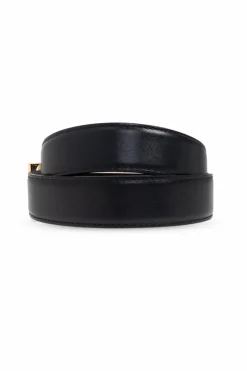 Versace BLACK Leather belt