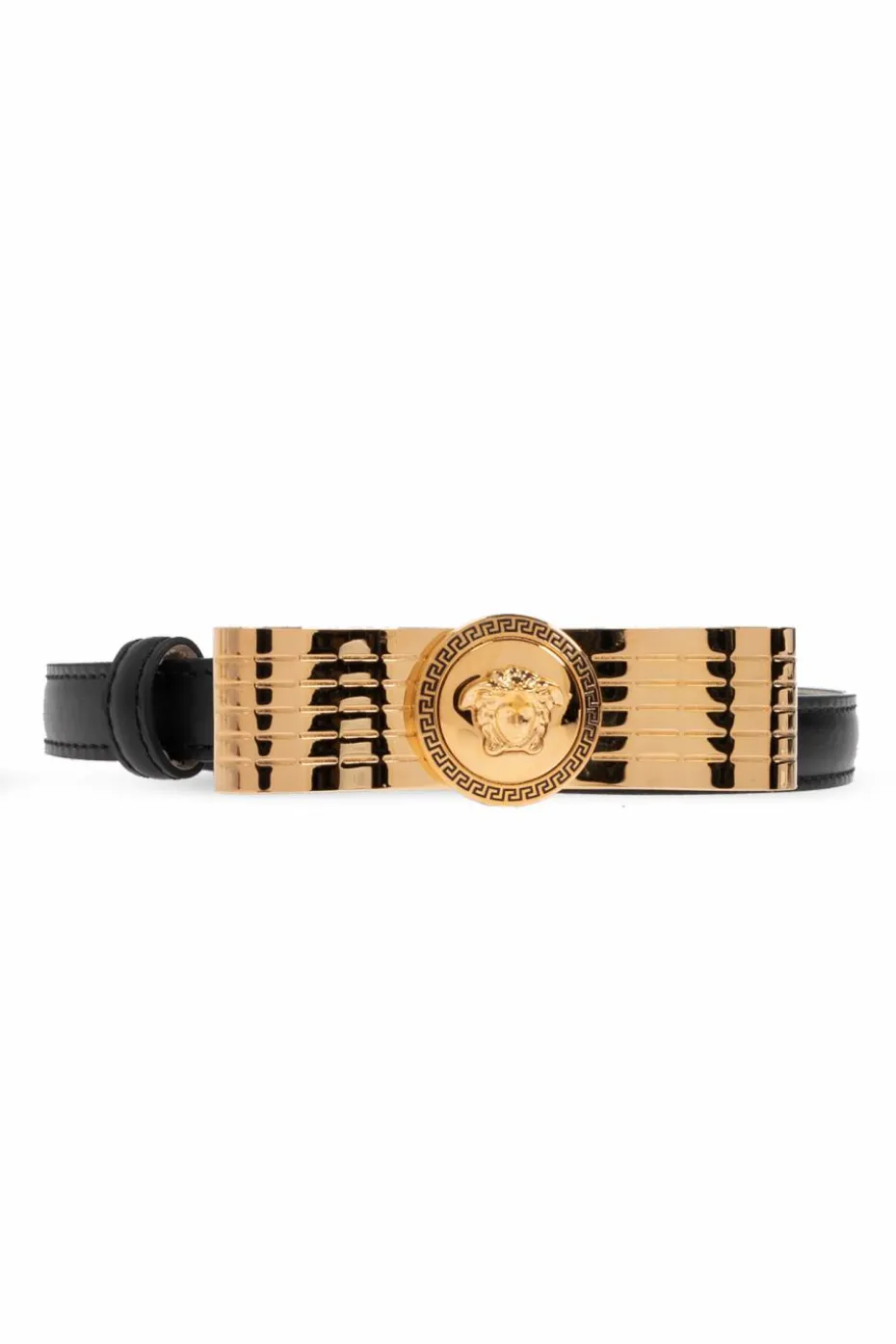 Versace BLACK Leather belt