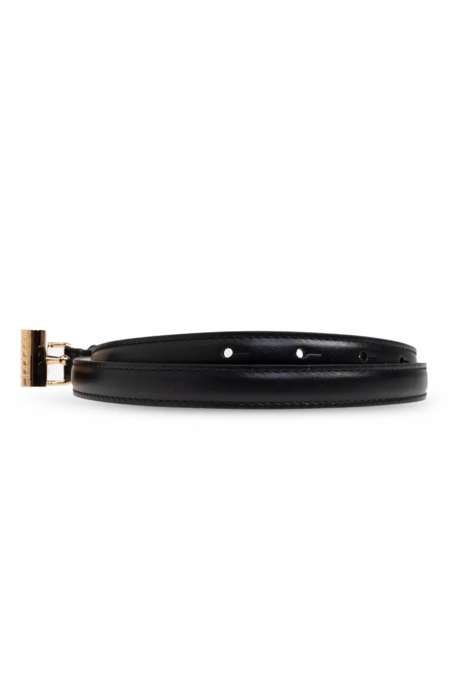 Versace BLACK Leather belt