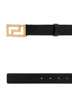Versace BLACK Leather belt