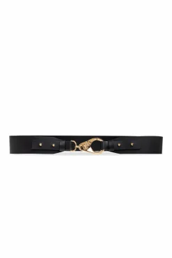 Versace BLACK Leather belt