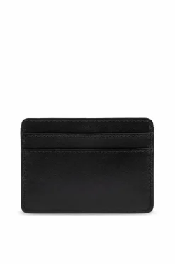 Versace BLACK Leather card holder