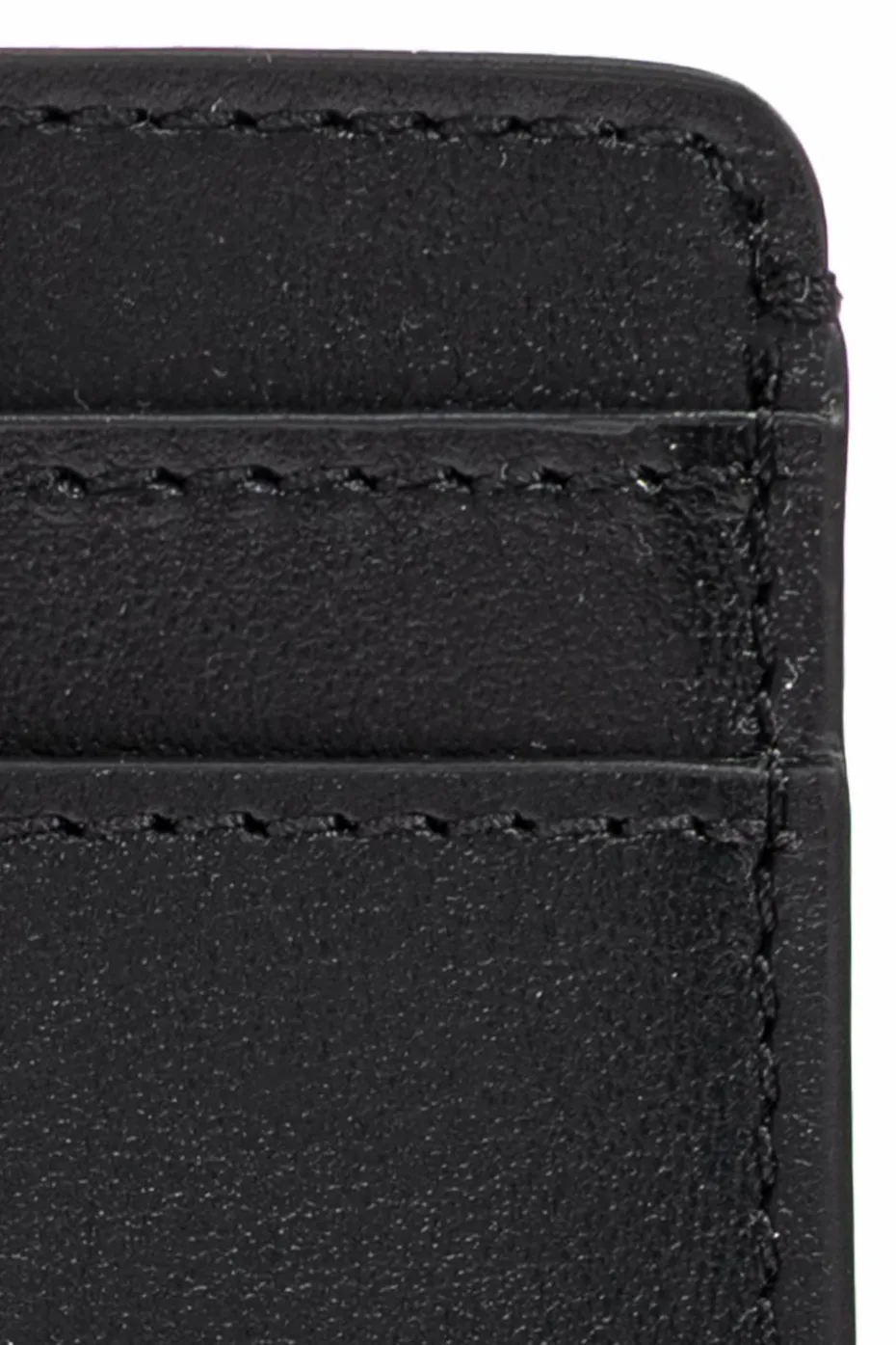 Versace BLACK Leather card holder