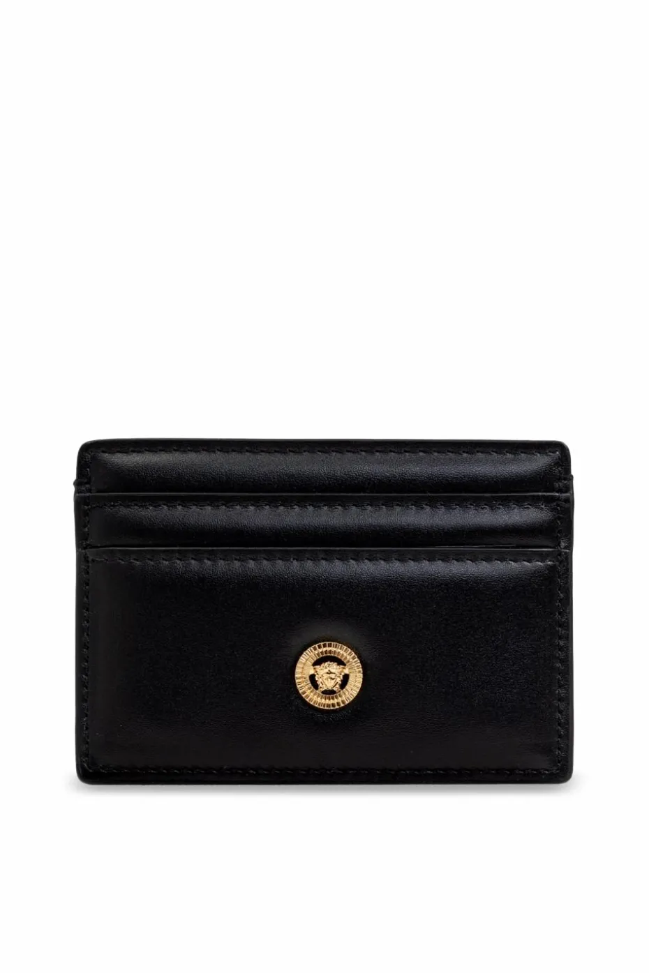 Versace BLACK Leather card holder