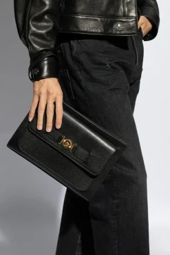 Versace BLACK Leather handbag