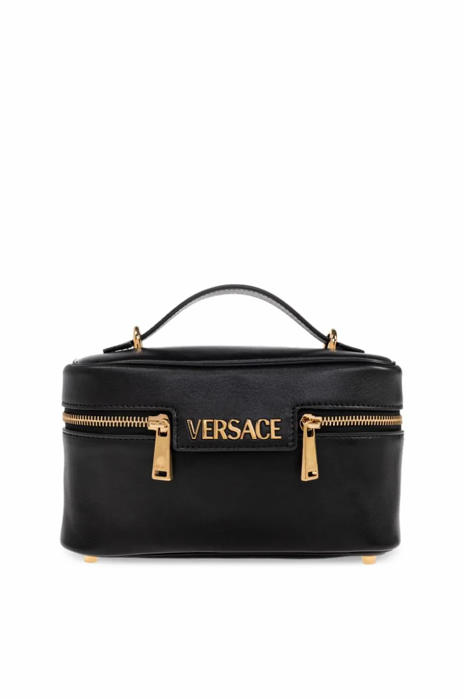 Versace BLACK Leather handbag