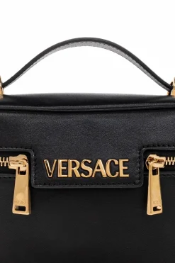 Versace BLACK Leather handbag