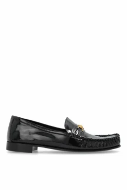 Versace BLACK Leather shoes