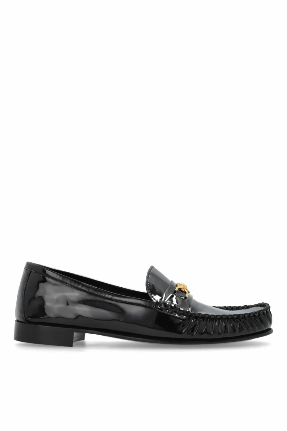 Versace BLACK Leather shoes