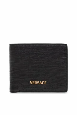 Versace BLACK Leather Wallet