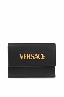 Versace BLACK Leather wallet