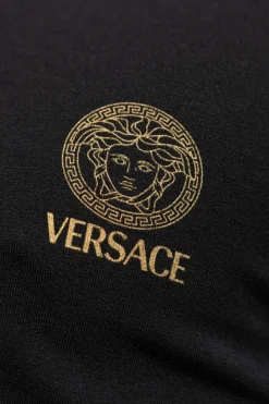 Versace BLACK Lingerie T-shirt with V-neck