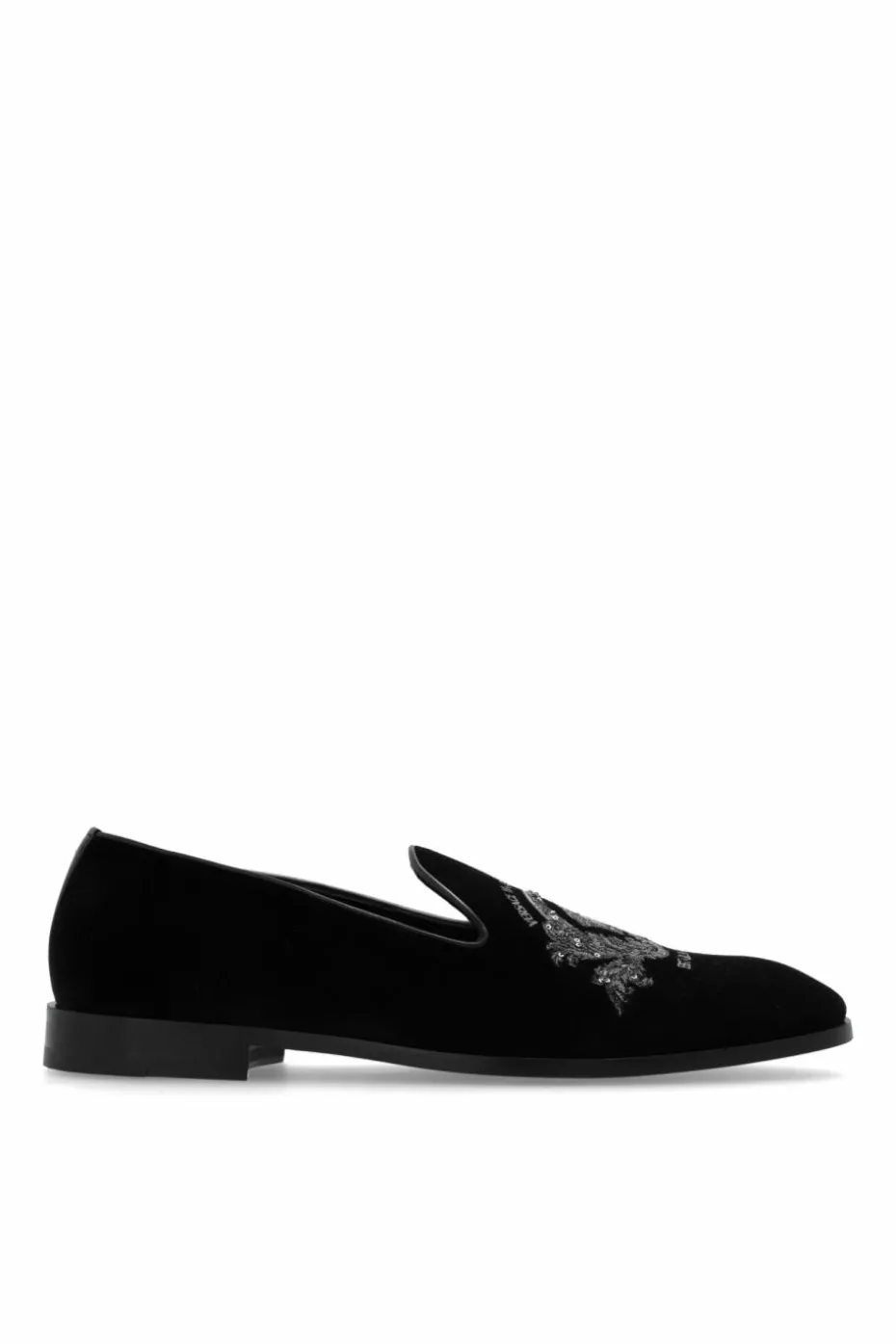 Versace BLACK ‘Loafers’ shoes