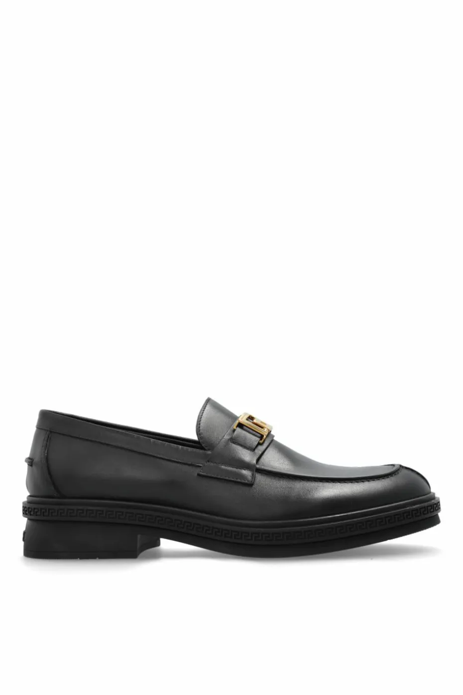 Versace BLACK Loafers type shoes