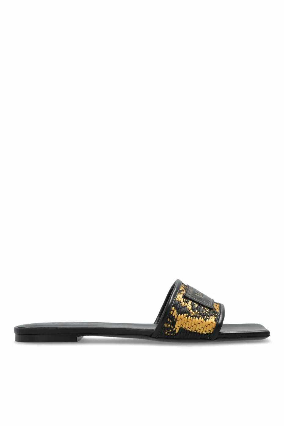 Versace BLACK "Logo" slides