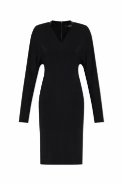 Versace BLACK Long sleeve dress