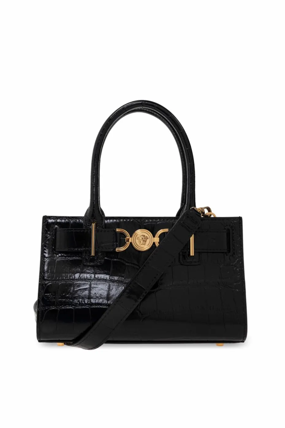 Versace BLACK ‘Medusa `95 Small’ Shoulder Bag