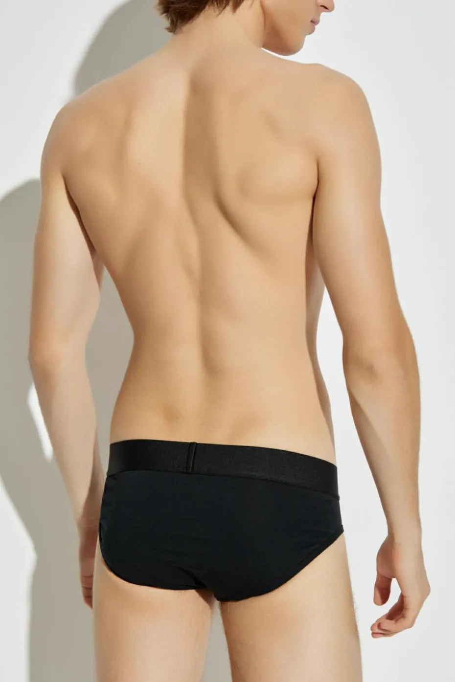 Versace BLACK 2-pack of cotton briefs