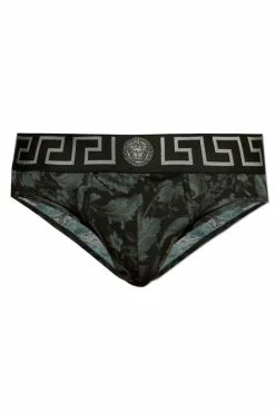 Versace BLACK Patterned briefs