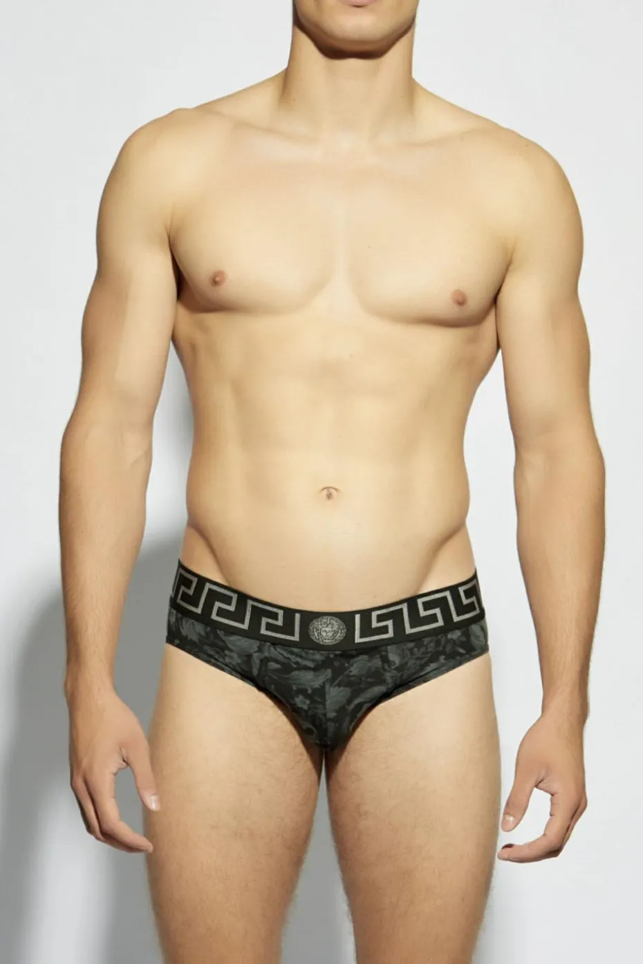 Versace BLACK Patterned briefs