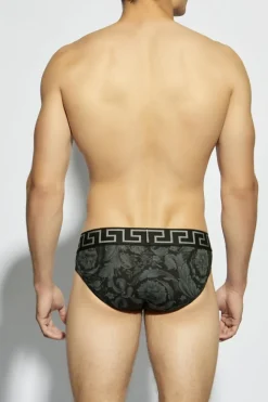 Versace BLACK Patterned briefs
