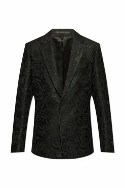 Versace BLACK Patterned blazer