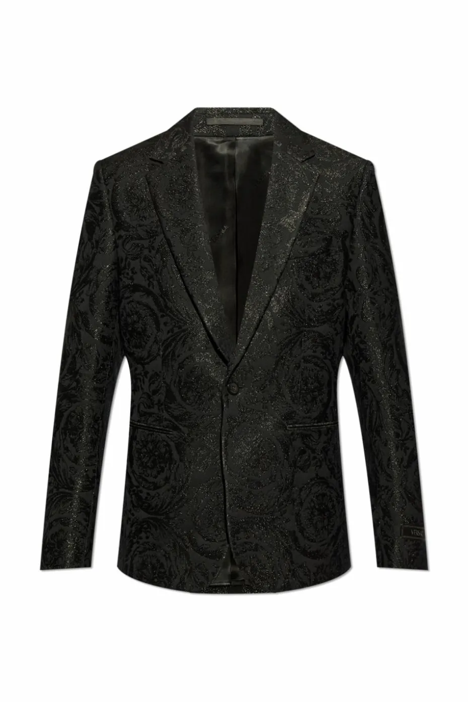 Versace BLACK Patterned blazer