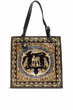 Versace BLACK Shopper bag