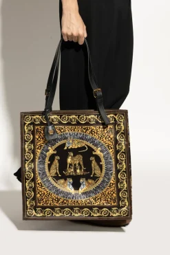 Versace BLACK Shopper bag