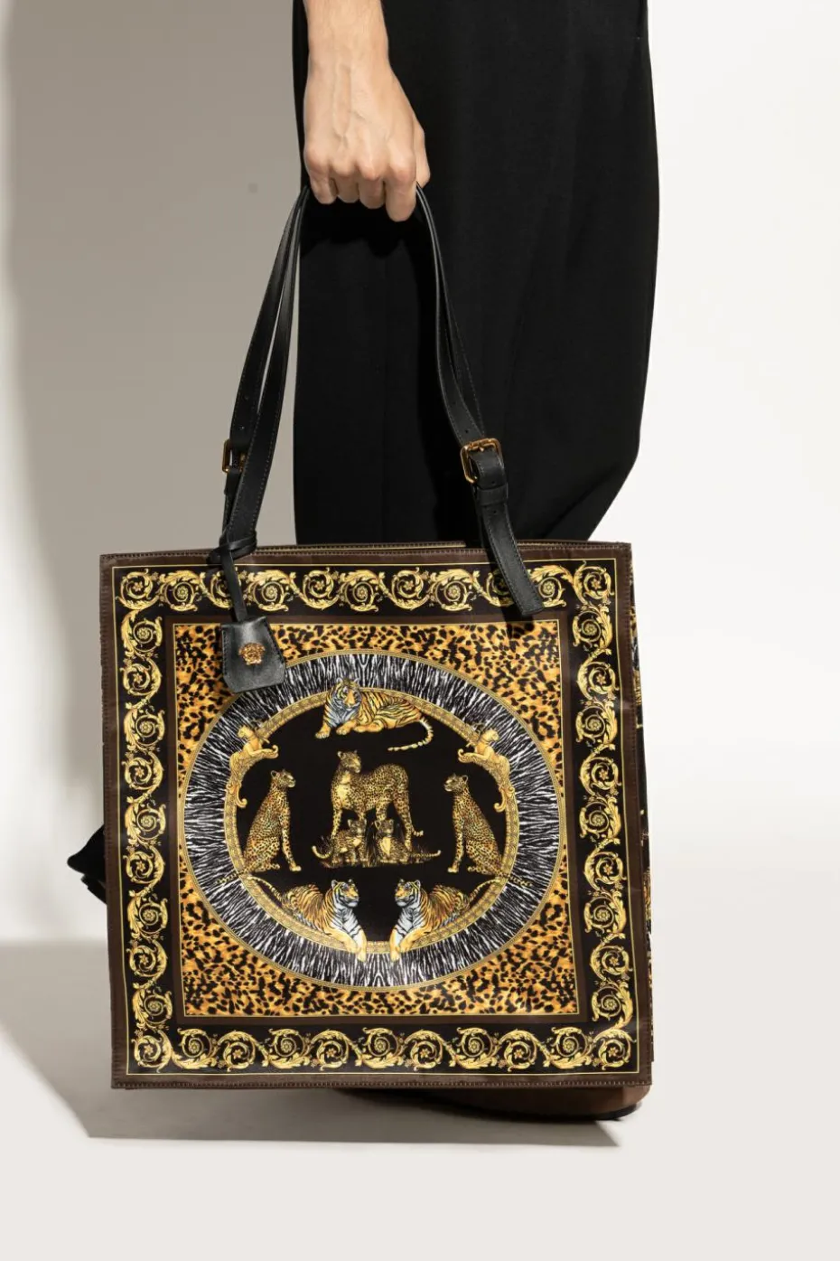 Versace BLACK Shopper bag