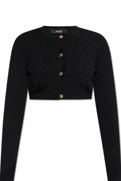 Versace BLACK Short cardigan