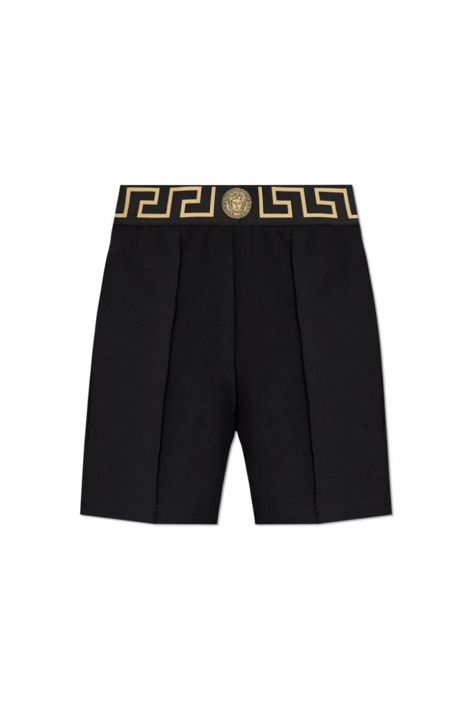 Versace BLACK Shorts with logo
