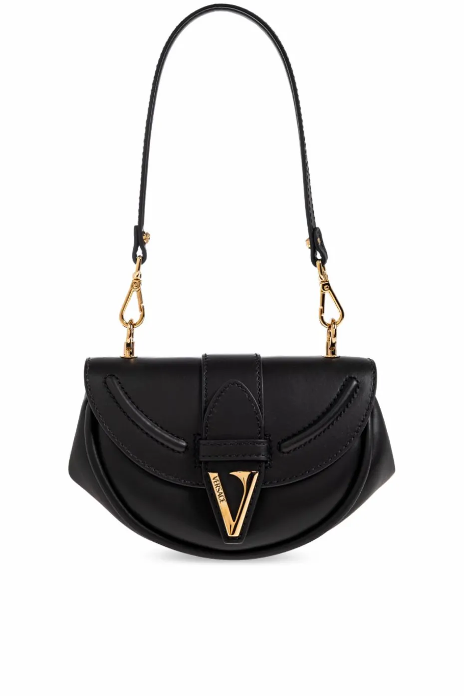 Versace BLACK Shoulder bag `Small`