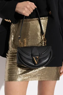 Versace BLACK Shoulder bag `Small`