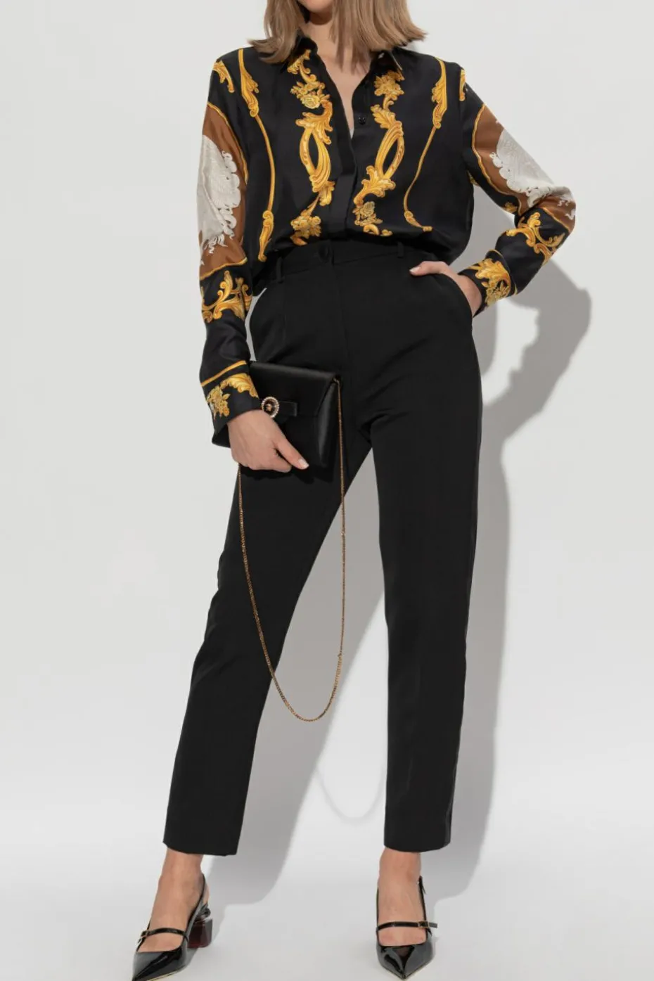 Versace BLACK Silk shirt