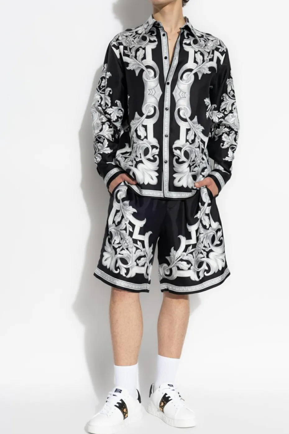 Versace BLACK Silk shirt